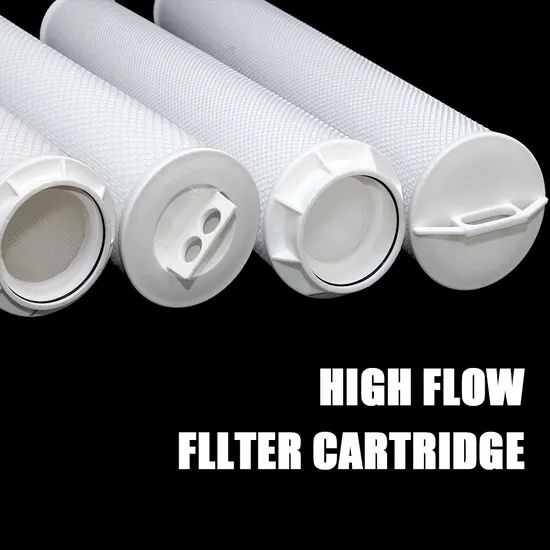 Industrial Liquid High Flow Filter Cartridges 40 Inch 5 Micron PP Pleated Depth Filter Cartridge for Oil & Gas